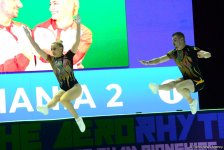 Лучшие моменты финальных соревнований 11-го Чемпионата Европы по аэробной гимнастике в Баку (ФОТО)