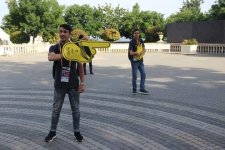 В Баку проходит Фестиваль болельщиков финала Лиги Европы УЕФА (ФОТО)