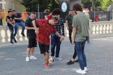 В Баку проходит Фестиваль болельщиков финала Лиги Европы УЕФА (ФОТО)