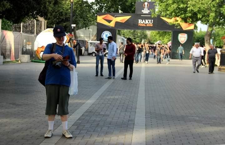 В Баку проходит Фестиваль болельщиков финала Лиги Европы УЕФА (ФОТО)