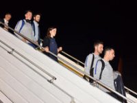 Футболистов "Челси" встретили в Баку под удары нагары (ВИДЕО,ФОТО)