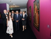 Вице-президент Фонда Гейдара Алиева Лейла Алиева приняла участие в церемонии открытия выставки под названием "Шедевры истории" (ФОТО)