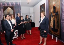 Вице-президент Фонда Гейдара Алиева Лейла Алиева приняла участие в церемонии открытия выставки под названием "Шедевры истории" (ФОТО)