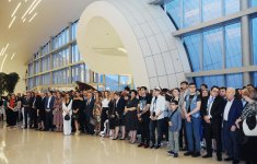 Вице-президент Фонда Гейдара Алиева Лейла Алиева приняла участие в церемонии открытия выставки под названием "Шедевры истории" (ФОТО)