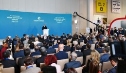 Президент Ильхам Алиев принял участие в открытии XXVI Международной выставки и конференции «Нефть и газ Каспия-2019» (ФОТО) (версия2)