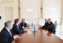 Президент Ильхам Алиев встретился с первым заместителем помощника госсекретаря США (ФОТО)