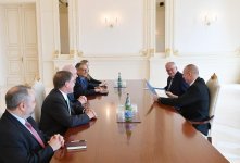 Президент Ильхам Алиев встретился с первым заместителем помощника госсекретаря США (ФОТО)