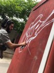 Креативная битва британца и азербайджанца в Баку (ФОТО)