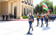 В Баку состоялась  церемония официальной встречи  Президента Польши (ФОТО)