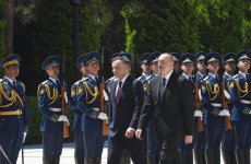 В Баку состоялась  церемония официальной встречи  Президента Польши (ФОТО)