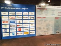АМИ Trend и газета Azernews представлены на 71-м World News Media Congress и World Editors Forum в Шотландии (ФОТО)
