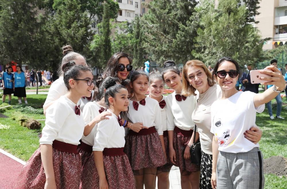 Heydar Aliyev Foundation VP Leyla Aliyeva attends event within “Bizim hayat” project (PHOTO)