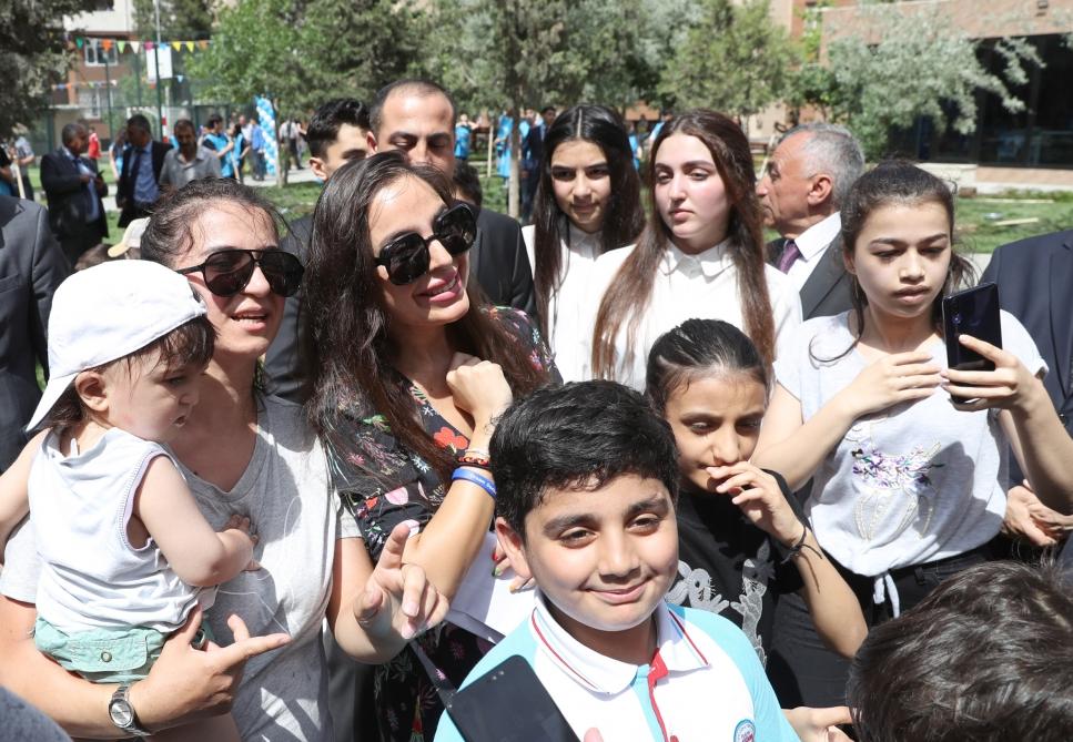 Heydar Aliyev Foundation VP Leyla Aliyeva attends event within “Bizim hayat” project (PHOTO)