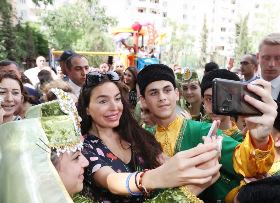 Heydar Aliyev Foundation VP Leyla Aliyeva attends event within “Bizim hayat” project (PHOTO)