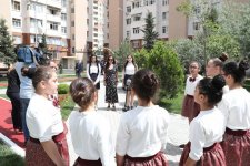Heydar Aliyev Foundation VP Leyla Aliyeva attends event within “Bizim hayat” project (PHOTO)