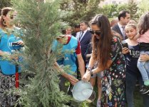 Heydar Aliyev Foundation VP Leyla Aliyeva attends event within “Bizim hayat” project (PHOTO)