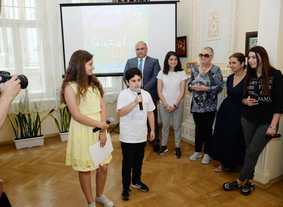 Вице-президент Фонда Гейдара Алиева Лейла Алиева приняла участие в праздничном мероприятии «Прекрасный день», посвященном Международному дню защиты детей (ФОТО) (версия 2)