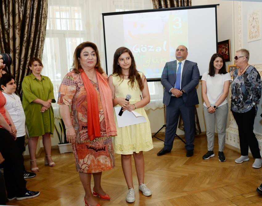 Вице-президент Фонда Гейдара Алиева Лейла Алиева приняла участие в праздничном мероприятии «Прекрасный день», посвященном Международному дню защиты детей (ФОТО) (версия 2)