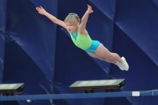 В столице Азербайджана проходят чемпионат и первенство Баку по прыжкам на батуте и тамблингу (ФОТО)