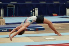 В столице Азербайджана проходят чемпионат и первенство Баку по прыжкам на батуте и тамблингу (ФОТО)