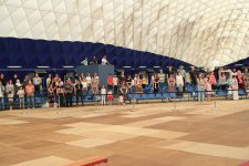 В столице Азербайджана проходят чемпионат и первенство Баку по прыжкам на батуте и тамблингу (ФОТО)