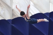 В столице Азербайджана проходят чемпионат и первенство Баку по прыжкам на батуте и тамблингу (ФОТО)