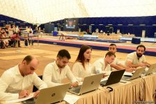 В Баку стартовали соревнования по спортивной и акробатической гимнастике (ФОТО)