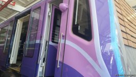 Baku obtains 10 new subway trains (PHOTO/VIDEO)