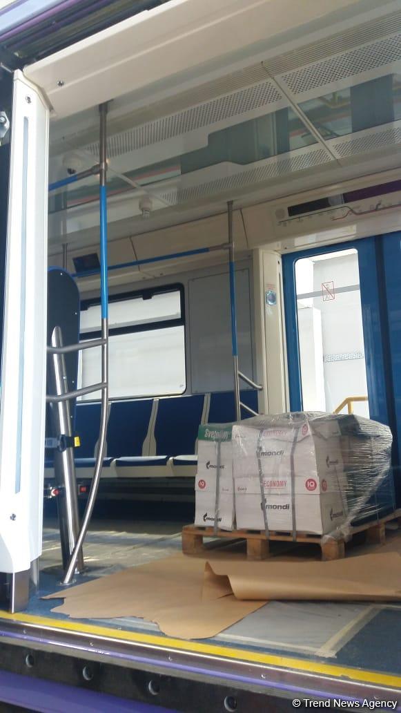 Baku obtains 10 new subway trains (PHOTO/VIDEO)