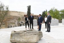 Президент Ильхам Алиев и Первая леди Мехрибан Алиева приняли участие в открытии заповедника «Янардаг» после капитальной реконструкции (ФОТО) (версия 2)