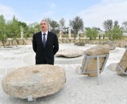 Президент Ильхам Алиев и Первая леди Мехрибан Алиева приняли участие в открытии заповедника «Янардаг» после капитальной реконструкции (ФОТО) (версия 2)