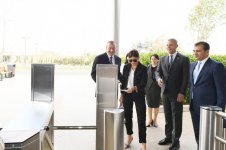 Президент Ильхам Алиев и Первая леди Мехрибан Алиева приняли участие в открытии заповедника «Янардаг» после капитальной реконструкции (ФОТО) (версия 2)
