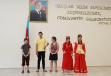 Вице-президент Фонда Гейдара Алиева Лейла Алиева посетила столичные школы-интернаты номер 4 и 3 (ФОТО) (версия 2)