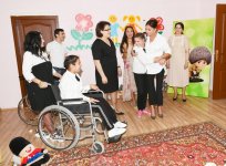 First Vice-President Mehriban Aliyeva visited social service center for children with physical disabilities (PHOTO)