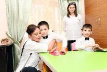 First Vice-President Mehriban Aliyeva visited social service center for children with physical disabilities (PHOTO)