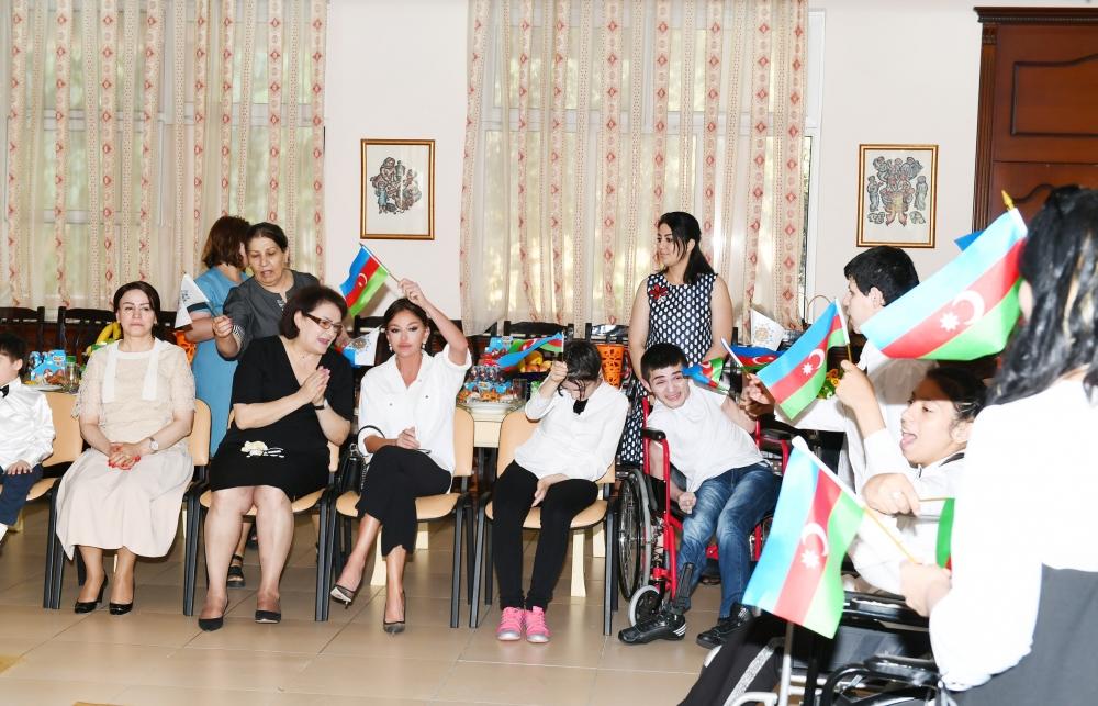 First Vice-President Mehriban Aliyeva visited social service center for children with physical disabilities (PHOTO)