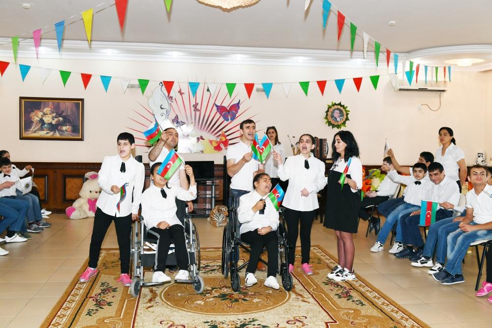 First Vice-President Mehriban Aliyeva visited social service center for children with physical disabilities (PHOTO)