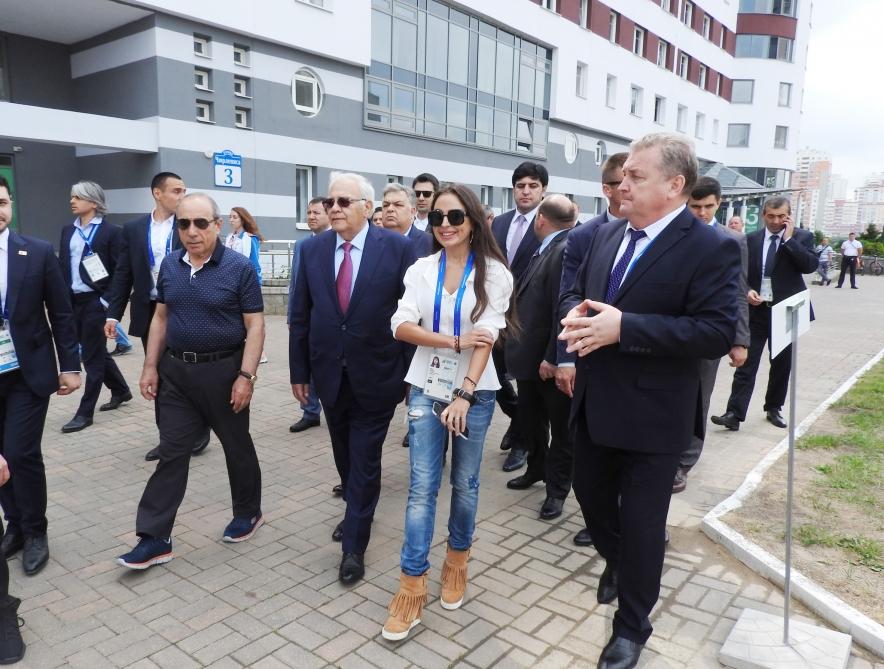 Вице-президент Фонда Гейдара Алиева Лейла Алиева встретилась с азербайджанскими спортсменами-участниками II Европейских игр (ФОТО)