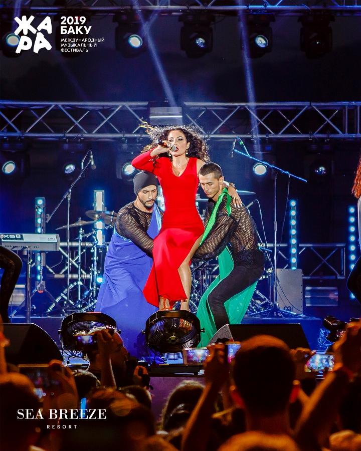 На красивейшем курорте Баку прошел  феерический концерт pre-party фестиваля "ЖАРА 2019" (ФОТО)