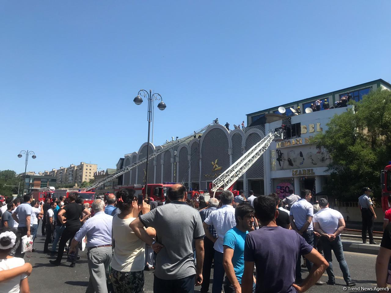 Пожар в торговом объекте в Баку потушен (ФОТО/ВИДЕО) (Обновлено)