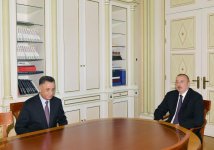 Президент Ильхам Алиев принял Рамиля Усубова (ФОТО)