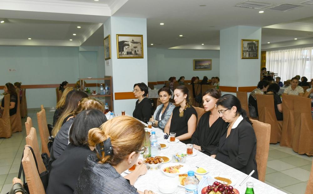 First VP Mehriban Aliyeva attends farewell ceremony for prominent scientist Shirmammad Huseynov (PHOTO)