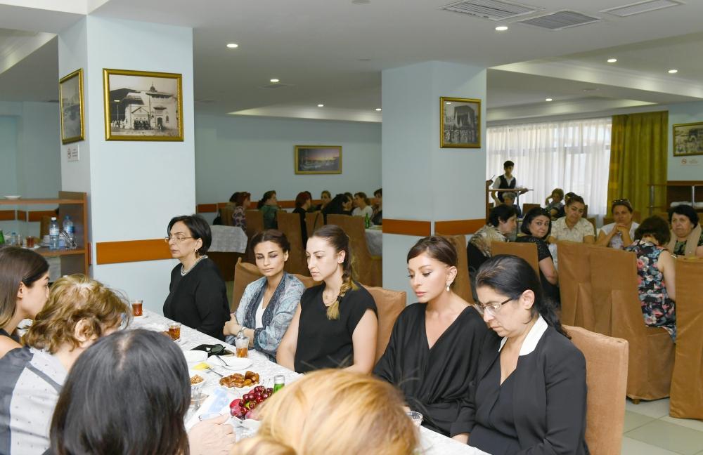 First VP Mehriban Aliyeva attends farewell ceremony for prominent scientist Shirmammad Huseynov (PHOTO)