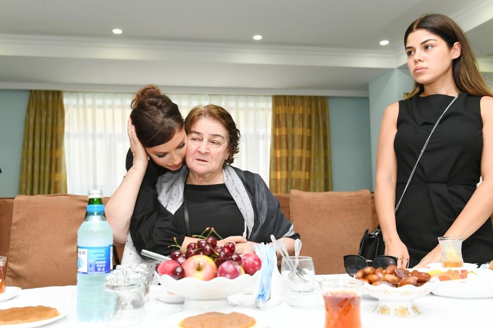 First VP Mehriban Aliyeva attends farewell ceremony for prominent scientist Shirmammad Huseynov (PHOTO)