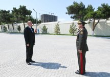 Президент Ильхам Алиев ознакомился с условиями после реконструкции в Военном лицее им. Дж. Нахчыванского (ФОТО)