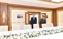 Президент Ильхам Алиев ознакомился с условиями после реконструкции в Военном лицее им. Дж. Нахчыванского (ФОТО)
