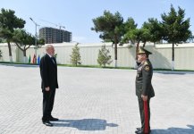 Президент Ильхам Алиев ознакомился с условиями после реконструкции в Военном лицее им. Дж. Нахчыванского (ФОТО)