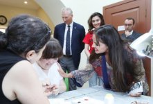 Вице-президент Фонда Гейдара Алиева Лейла Алиева приняла участие на презентации проекта «Поощрение инклюзивного образования посредством традиционного искусства» (ФОТО)