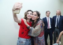 Вице-президент Фонда Гейдара Алиева Лейла Алиева приняла участие на презентации проекта «Поощрение инклюзивного образования посредством традиционного искусства» (ФОТО)