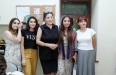 Вице-президент Фонда Гейдара Алиева Лейла Алиева приняла участие на презентации проекта «Поощрение инклюзивного образования посредством традиционного искусства» (ФОТО)